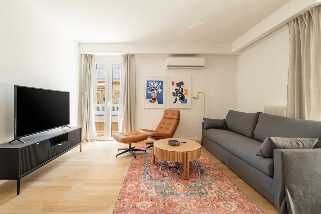 Bright & Airy 2Bd Apt Close To National Garden Aten Exteriör bild